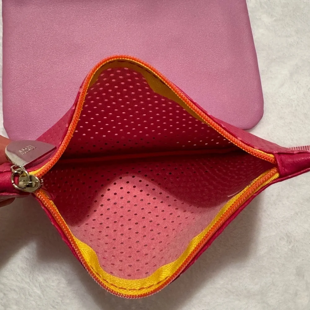 Set of 2 Pink Makeup Cosmetic Bags NWOT